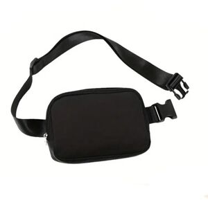 Men Black Fanny Pack